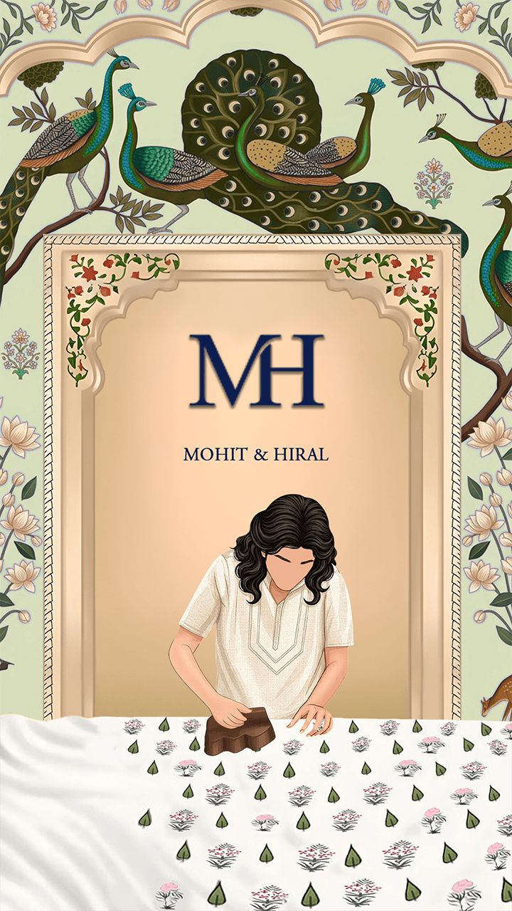Custom Online Editable Wedding Invitation Video