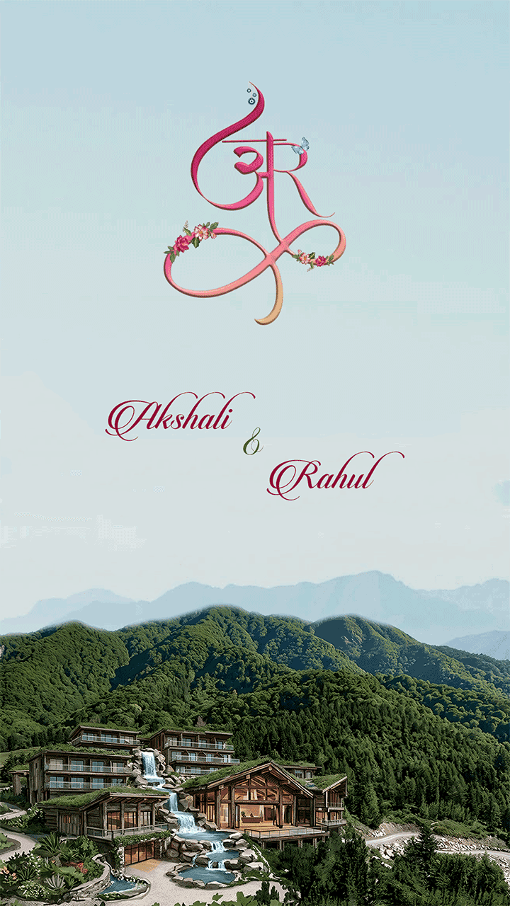 Modern Wedding Reception Invitation Video Templates