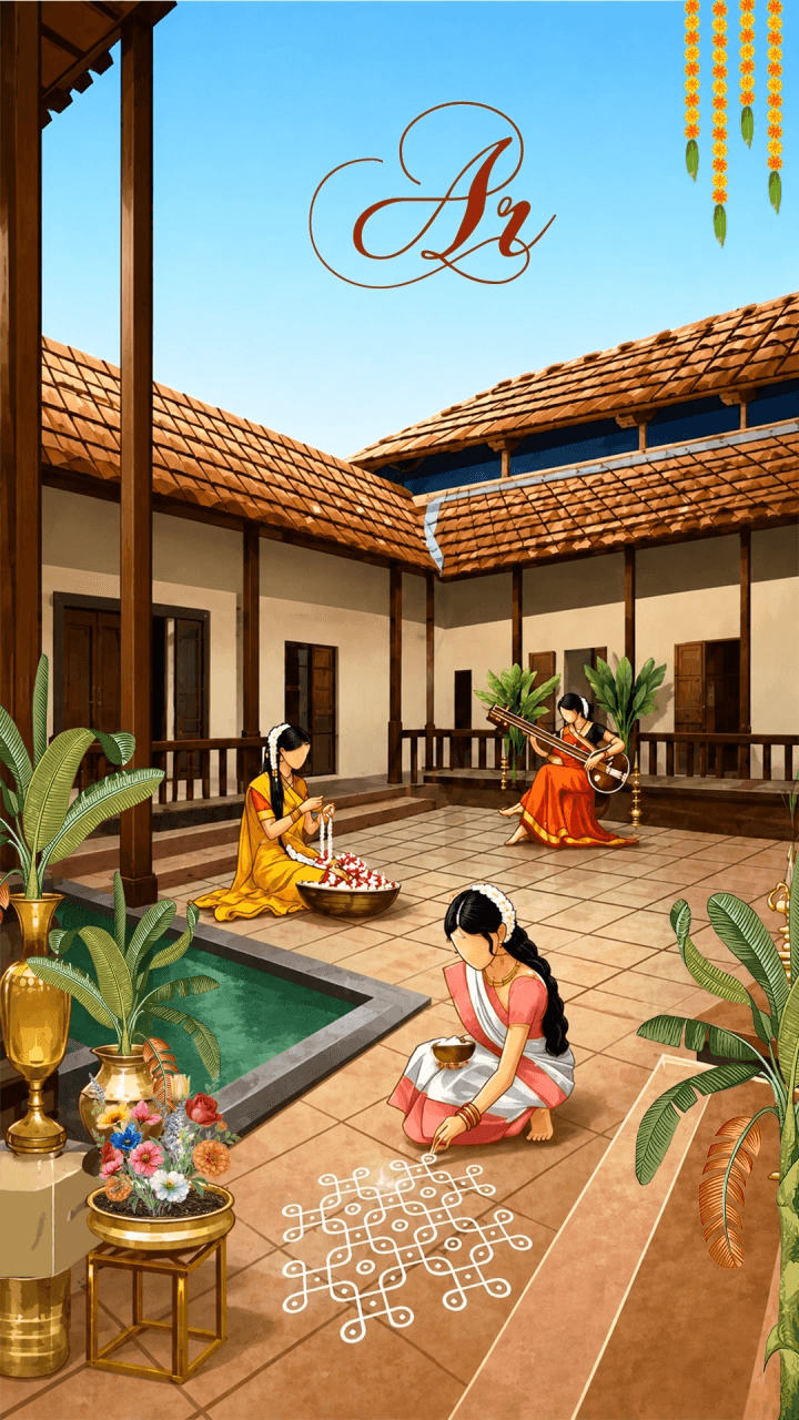 Wedding Invitation Video for Royal Traditional Wedding