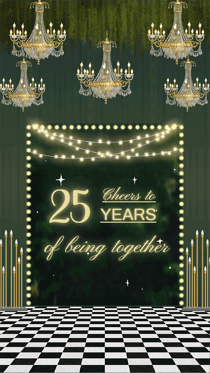 Digital Personalized Anniversary Invitation Video for Special Day