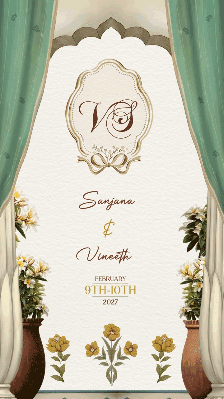 Wedding Invitation Video Template for Your Big Day